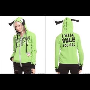 Hot Topic Invader Zim Hoodie
